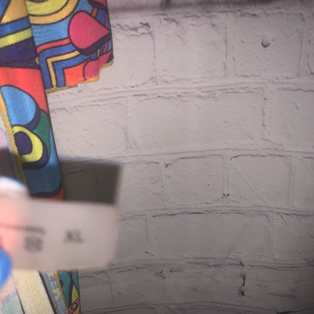 Colorful Patterned Women's Cardigan - Picture 2 of 3